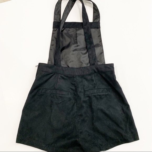 Divided by H&M Black Faux Suede Overalls Jumper - Picture 4 of 5